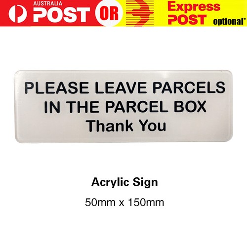 Cartello Per Consegna Pacchi 25x18 Cm "Lascia I Pacchi Qui" In Alluminio Riflettente Per Esterno, Con Adesivo, Per Cassetta Postale E Box Consegna - 3