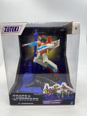 Jazwares Zoteki G1 Transformers Starscream Connect & Create Iconic Scenes Figure
