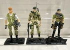 GI Joe 25th Anniv Figure lot vintage 1987 set 2009 Lt. Falcon Outback Tunnel Rat