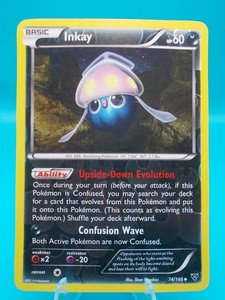 Inkay 74/146 XY Base Set Reverse Holo Uncommon