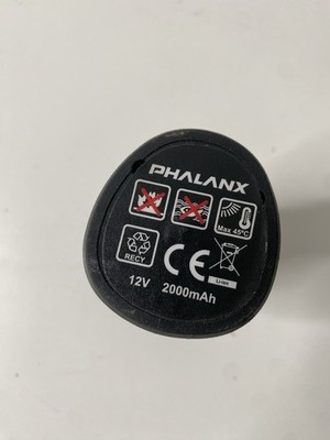 WORKING TESTED PHALANX CORDLESS RATCHET WRENCH 12V PRW1809 BATTERY
