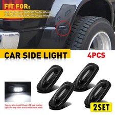 2set For 03-18 3500 Ram Dodge Dually Rear Marker Side Fender LED Bed Light Lamp