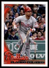 Placido Polanco 2010 Topps Update #US-245 Phillies MLB READ FREE SHIPPING