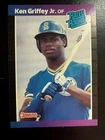 1989 Donruss - Rated Rookie Ken Griffey Jr #33 *Denotes on Back (RC)