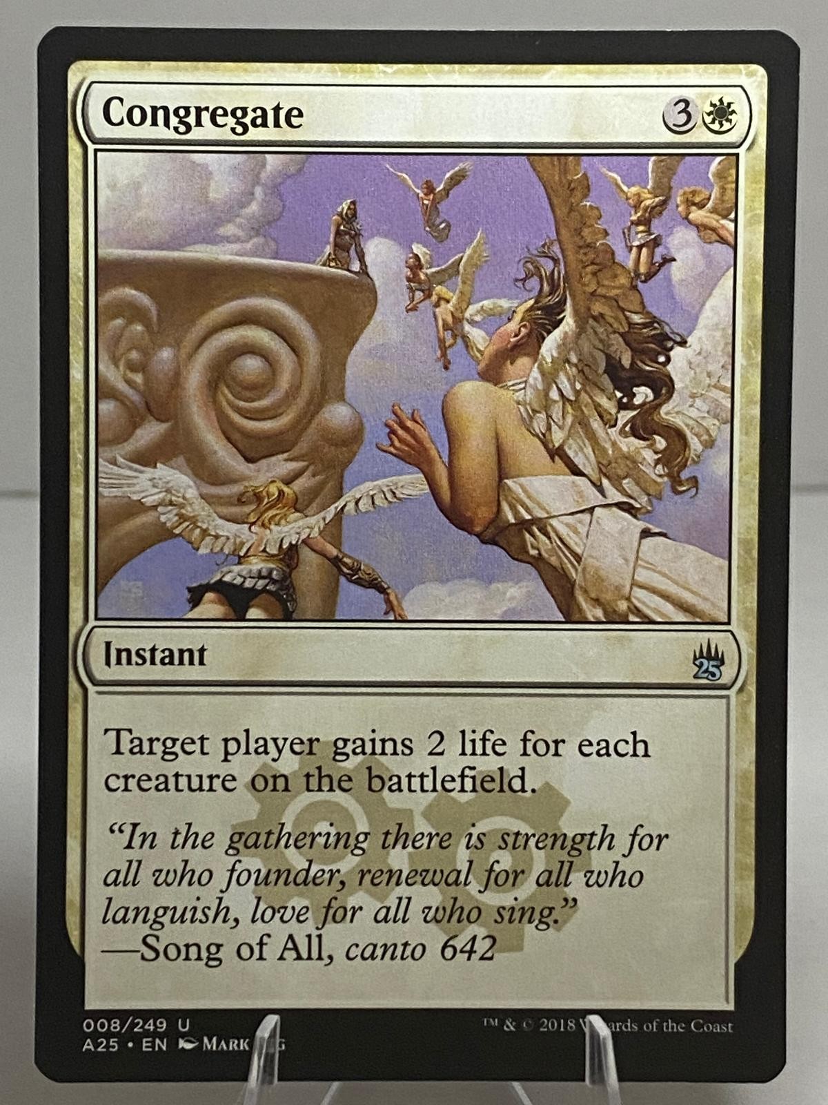 Congregate 8 Uncommon Masters 25 Lightly Played