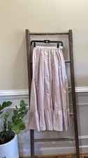 Vintage Ralph Lauren Dupplin Long Skirt Women Size 4
