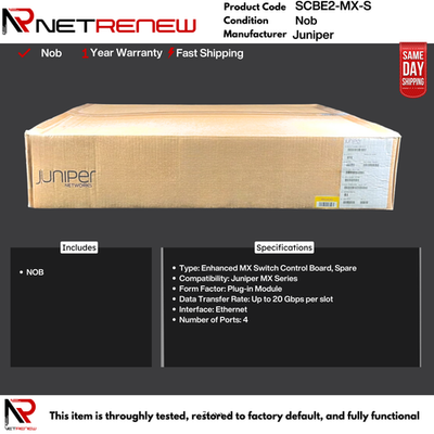 #ad #ad ✅NOB Juniper SCBE2 MX S Enhanced Switch Control ✅ 1 Year Warranty $287.99
