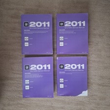 2011 GMC Savana & Chevrolet Express Shop/Service Manuals (Volumes 1-4)