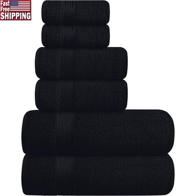 Oversized Cotton Bath Towel Set Quick Dry Absorbent Soft Multipurpose Home Spa