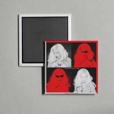 #ad #ad Madonna I Don’t Search I Find Album Cover Locker Fridge Magnet $6.98