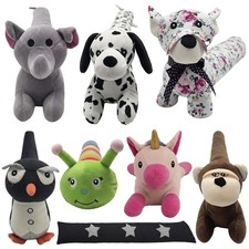 A2Z 3D Animal Face Draught Excluder 78cm Door Window Draft Wind Stopper for Dust