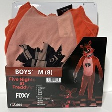 Foxy Five Nights at Freddy's Child Fancy Dress Costume Size Boys M 8 Cosplay