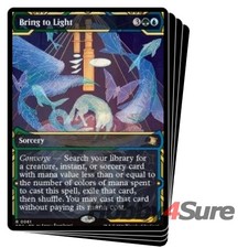 Bring To Light X4 M/NM Magic MTG Secrets Of Strixhaven Mystical Archive