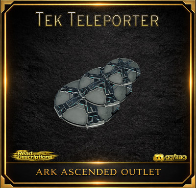 Ark Survival Ascended PVE-ASA-Structures-Teleporter-Tek-All Sizes-AAO