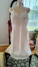 Vtg NWT White Penney's Adonna Full Slip Womens 38 Lace Trim "Beauty Fair"