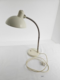 (83) Vintage Bauhaus Original Kaiser Idell Table Lamp Cream White Model 6561