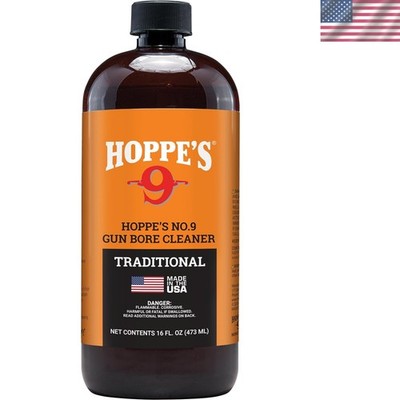 No. 9 Gun Bore Cleaner 16 Oz - Ultra-Efficient, Child-Proof for Firearm Safety