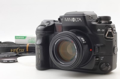 MINOLTA α9 MINT] Minolta α-9 a-9 Maxxum Dynax Film Camera 50mm f/1.4 Lens