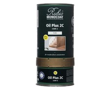 Wood Oil Finish 650 Ft&sup2; - Pure | Oil plus 2C | Quick-Dry, Eco-Friendly Linseed W