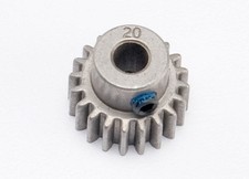 Traxxas 5646 - Steel Pinion Gear, 0.8 Metric Pitch, 5mm Shaft, 20T, Set Screw