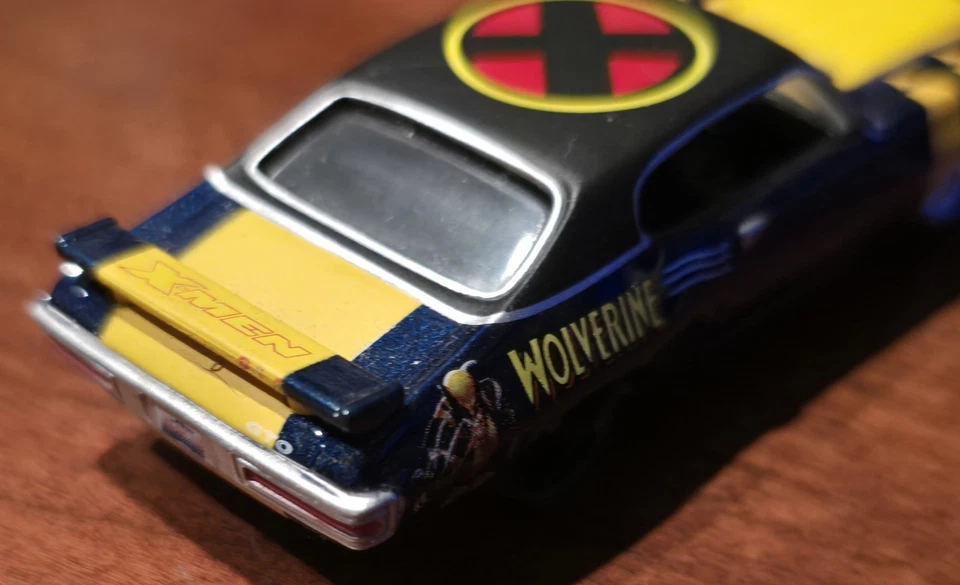 Pontiac GTO Judge 1971 Sports Muscle Car Johnny Lightning Marvel X-Men Loose - Image 2 of 4