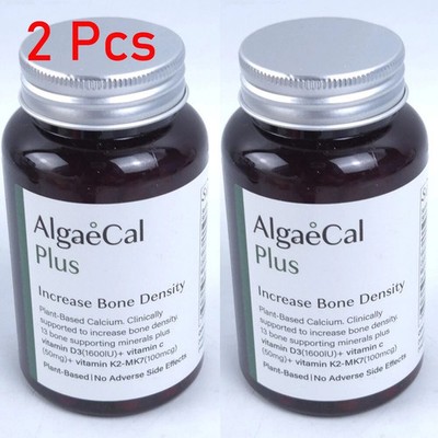 240 AlgaeCal Plus Stronger Bone Veggie Capsules Dietary Supplement FREE SHIPPING