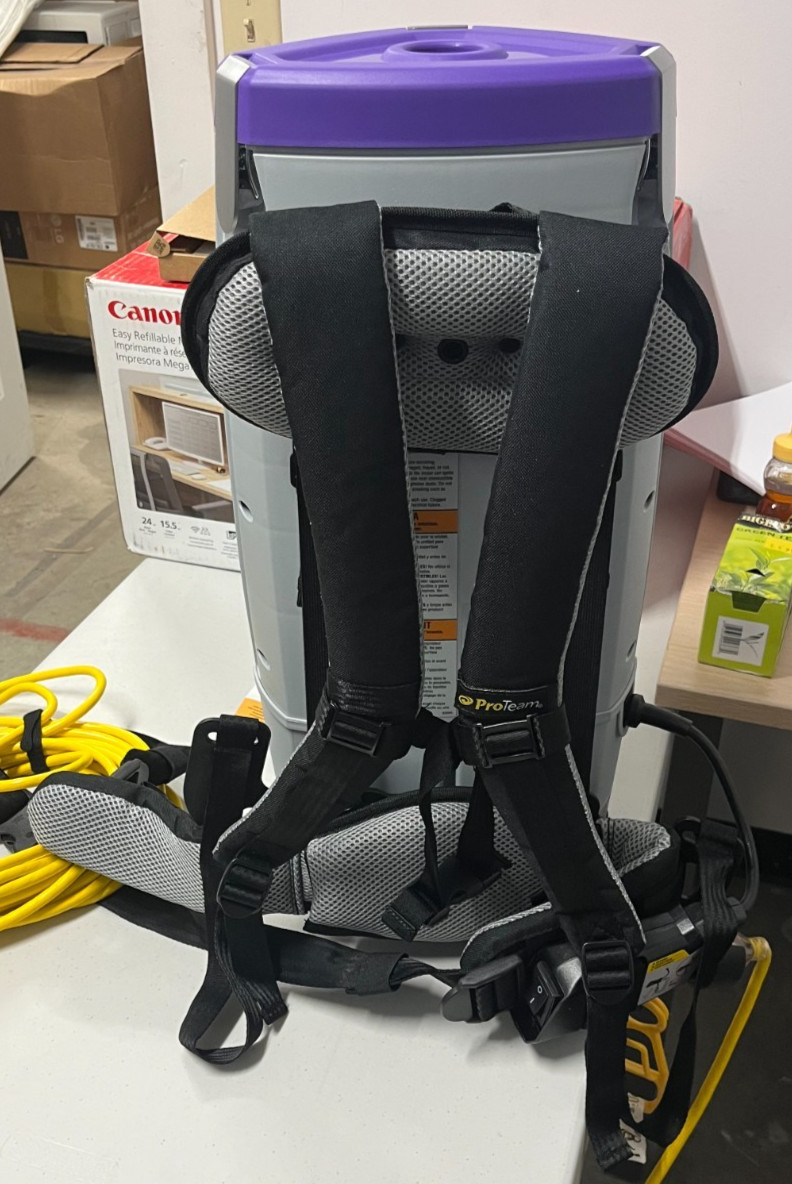 ProTeam Super Coach Pro 10, 10 Qt. Commercial Backpack Vacuum Cleaner