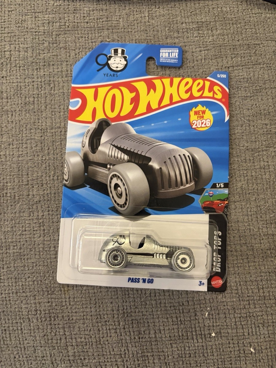 2026 Hot Wheels Drop Tops 1/5 - PASS 'N GO - 5/250 - JJH30