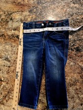 Wrangler Retro Slim Straight Jeans - Kids Toddler Boy's Size 4T - Denim Blue