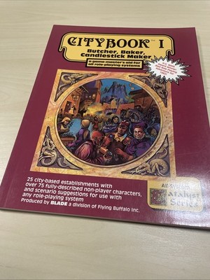 Citybook I - Butcher, Baker, Candlestick Maker - 8511 - Catalyst Series - 1982