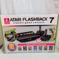 Atari Flashback 7 Classic Deluxe Game Console System 101 Built In Games