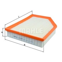 Mahle Luftfilter Filtereinsatz FüR Volvo V40 SchräGheck T5 T4 D4 Polestar