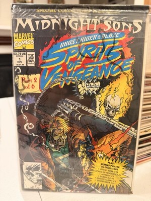 Marvel Comics Midnight Sons Crossover Ghost Rider Morbius Comic Book Lot 1-5