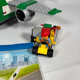LEGO City 60101 Airport Cargo Plane Complete No Box missing Manual 1