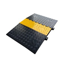 Rubber Cable Ramp 5 Channel Drive Over Hose Cable Protector Outdoor 22000Lbs ...