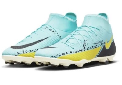 Nike Phantom GT2 Club DF FG/MG Glacier Ice Soccer Cleats DC0819-407 Men's Size 9