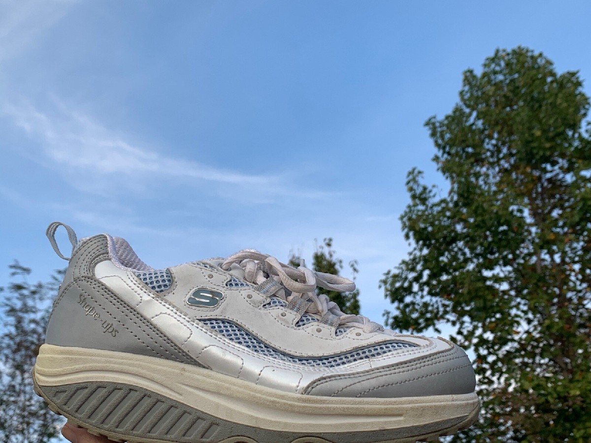 Sketchers‎ White and Light Blue Athletic Shoes Light Blue Skechers Womens Uno Sneaker | Rack Room Shoes main image 3