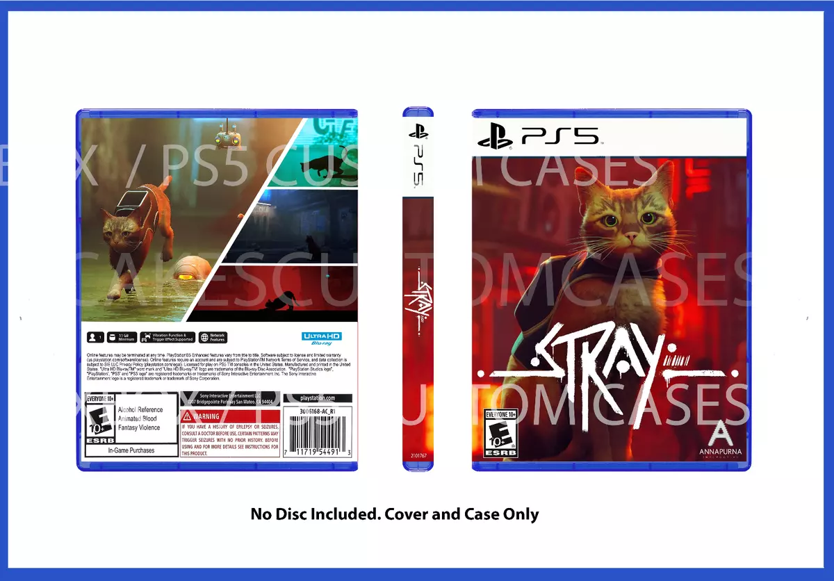 Sony PlayStation 5 Stray PS5 Game Deals STRAY for Platform PlayStation5 PS5  Game Disks PS 5