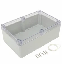 uxcell Junction Box w/ Clear Lid 9”x 5.9” x 3.34”