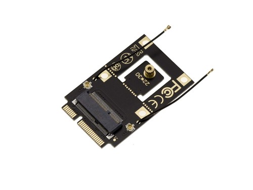 Adaptateur M2 E A Key vers miniPCIe pour Monter Une Carte M.2 2230 WiFi Bluet... - Photo 2/2