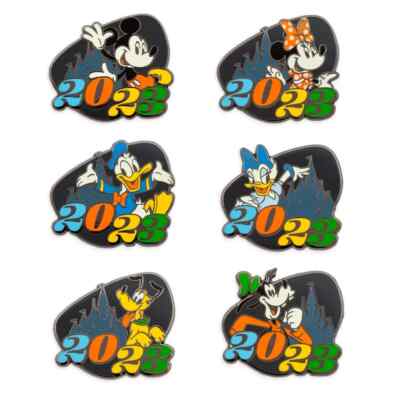 Disney Parks Mickey Mouse and Friends Pin Trading Booster Set 2023