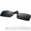 Polarized Clip On Sunglasses | Day & Night Vision Glasses | UV400 Protection For Driving (Silver Frame) - View #8