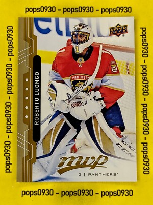 Roberto Luongo, Florida Panthers, 2018, MVP Hockey, #95