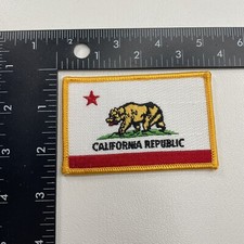 Flag Theme  California Republic  Patch Golden Bear / Brown Bear / Grizzly 23PD