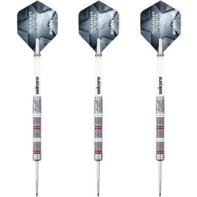 UNICORN GROUP Unicorn Steel Darts Silver Star James Wade Steeltip Darts Steeldart 22,24,26.28g