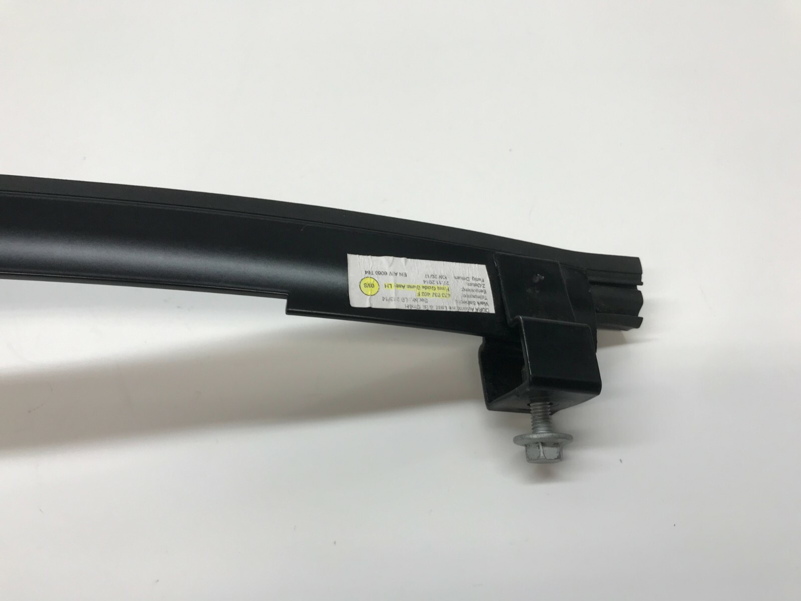 LAMBORGHINI AVENTADOR DRIVER LEFT LH GUIDE WINDOW DOOR SEAL RAIL OEM 470837403F