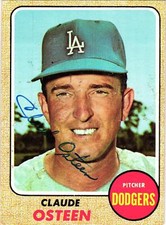 1968 Topps signed Baseball Autographed MLB Cards You Pick for Set