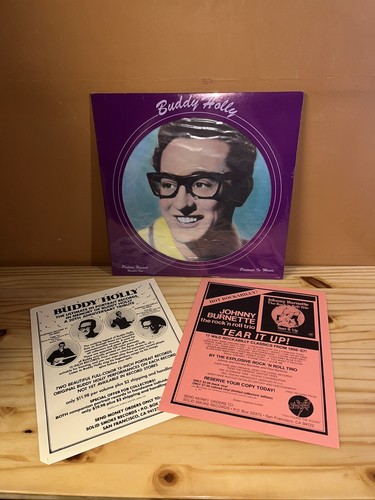 Buddy Holly – Portrait In Music (Pic Disc No 1) 1979 SS8002 SEALED 12" VG+M - Picture 2 of 5