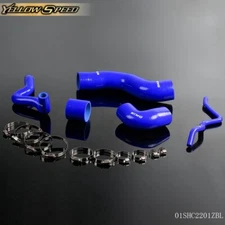 Blue Silicone Turbo Intercooler Pipe Boost Hose Fit For VW Golf IV /Bora 1.8T