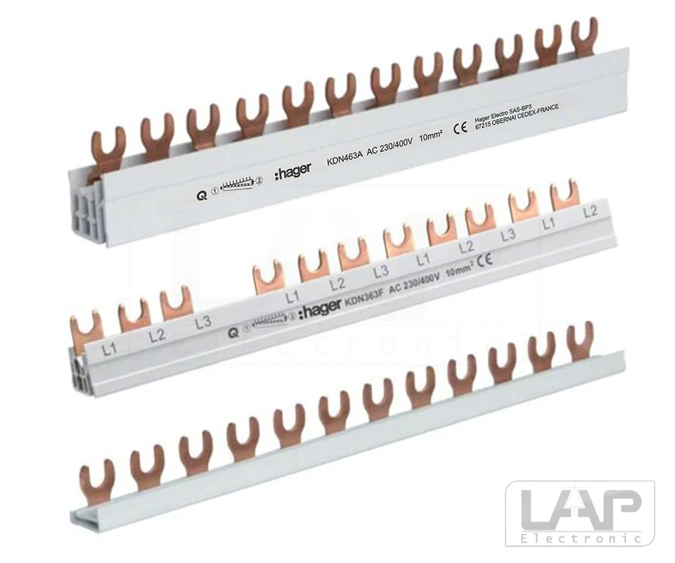 Hager Leitungsschutzschalter LS-Schalter Sicherungsautomat RCD FI 1-polig 3-poli - Bild 4 von 4